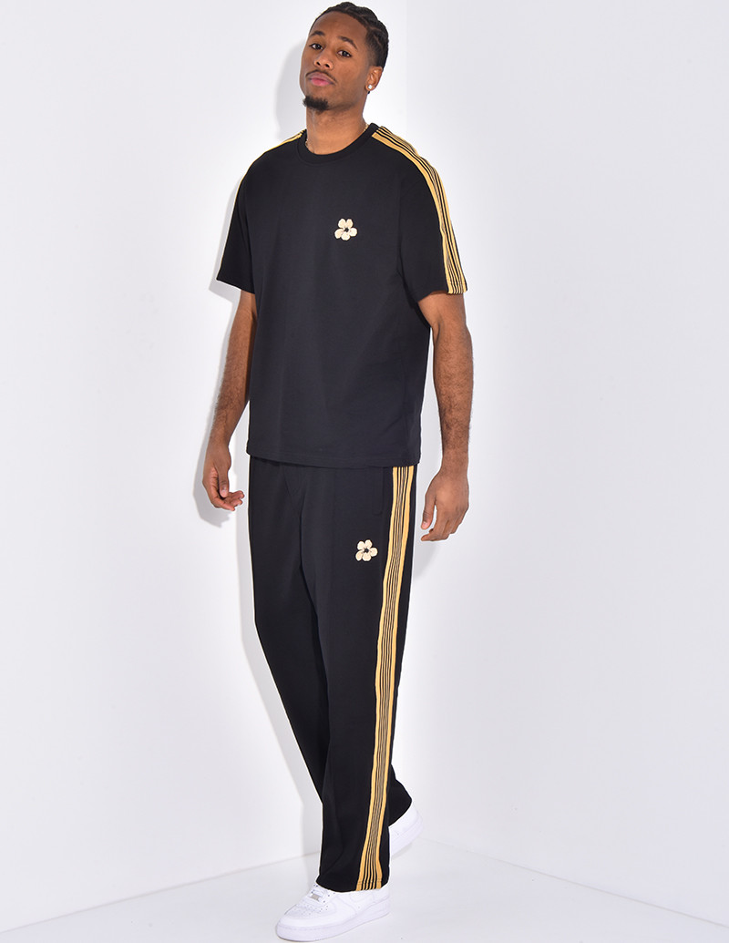 Ensemble à bandes pantalon...