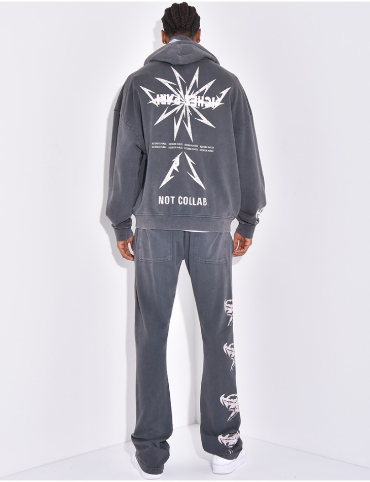 Ensemble pantalon et gilet à capuche "Riches Paris"