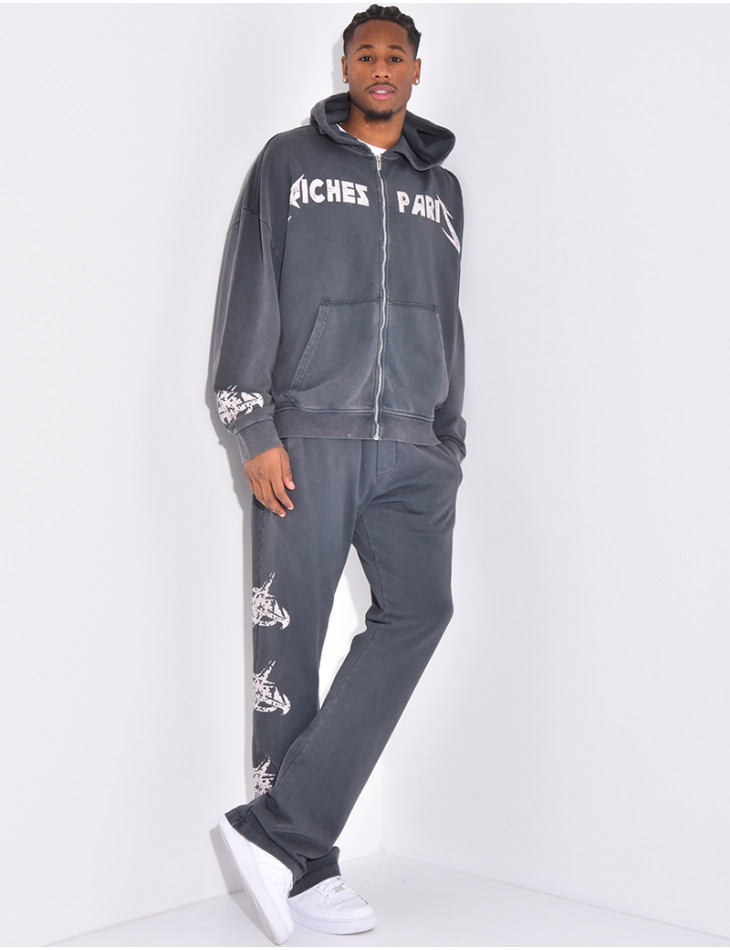 Ensemble pantalon et gilet à capuche "Riches Paris"