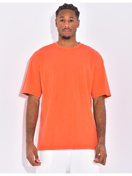 T-shirt washed oversize