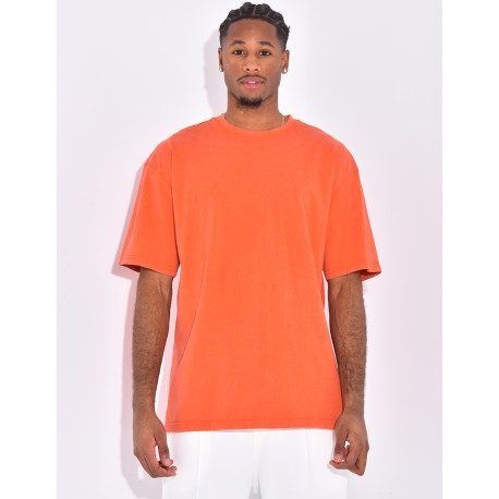 T-shirt washed oversize