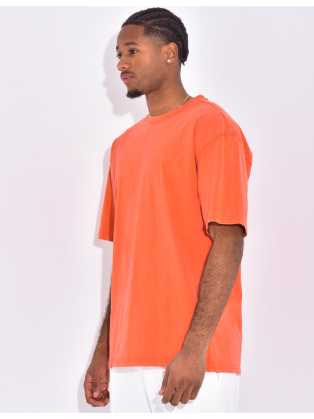 T-shirt washed oversize