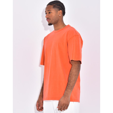 T-shirt washed oversize