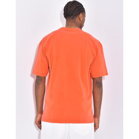 T-shirt washed oversize