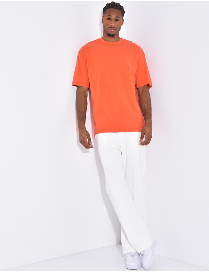 T-shirt washed oversize