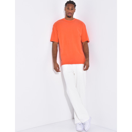 T-shirt washed oversize