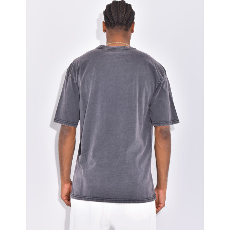 T-shirt washed oversize