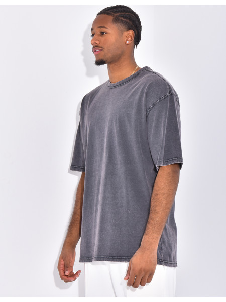 T-shirt washed oversize