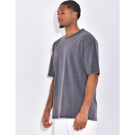 T-shirt washed oversize