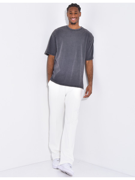 T-shirt washed oversize