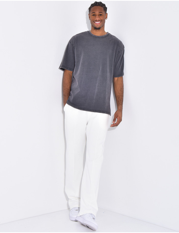 T-shirt washed oversize