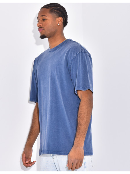 T-shirt washed oversize
