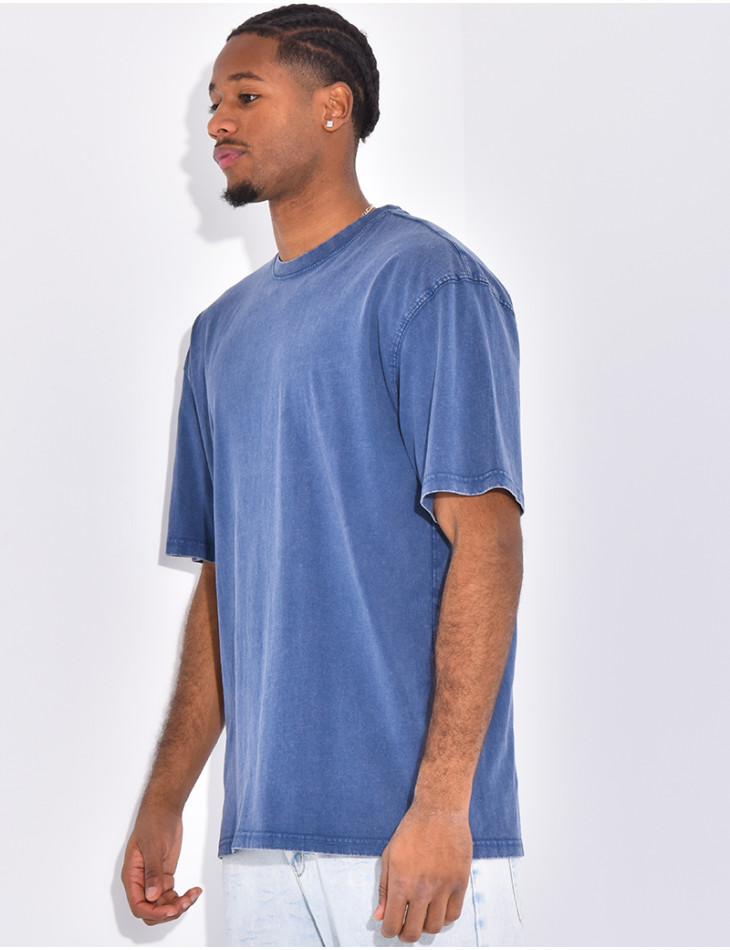 T-shirt washed oversize