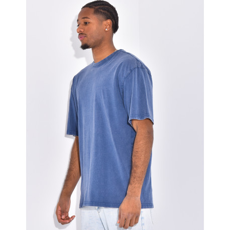 T-shirt washed oversize