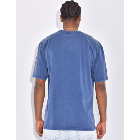 T-shirt washed oversize