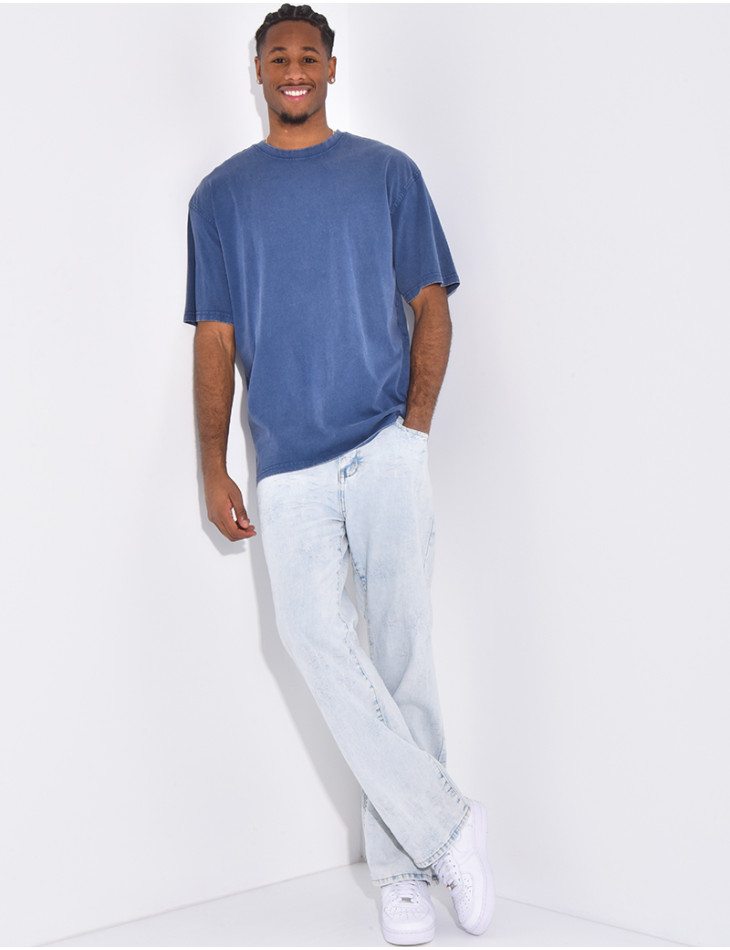T-shirt washed oversize