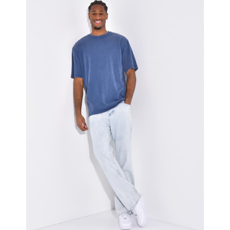 T-shirt washed oversize