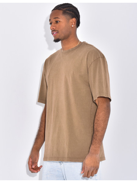 T-shirt washed oversize