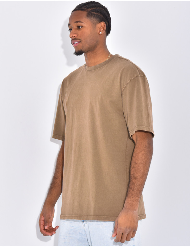 T-shirt washed oversize