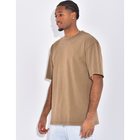 T-shirt washed oversize