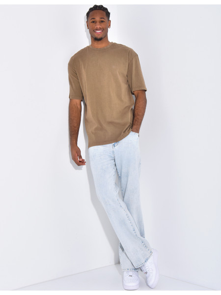 T-shirt washed oversize