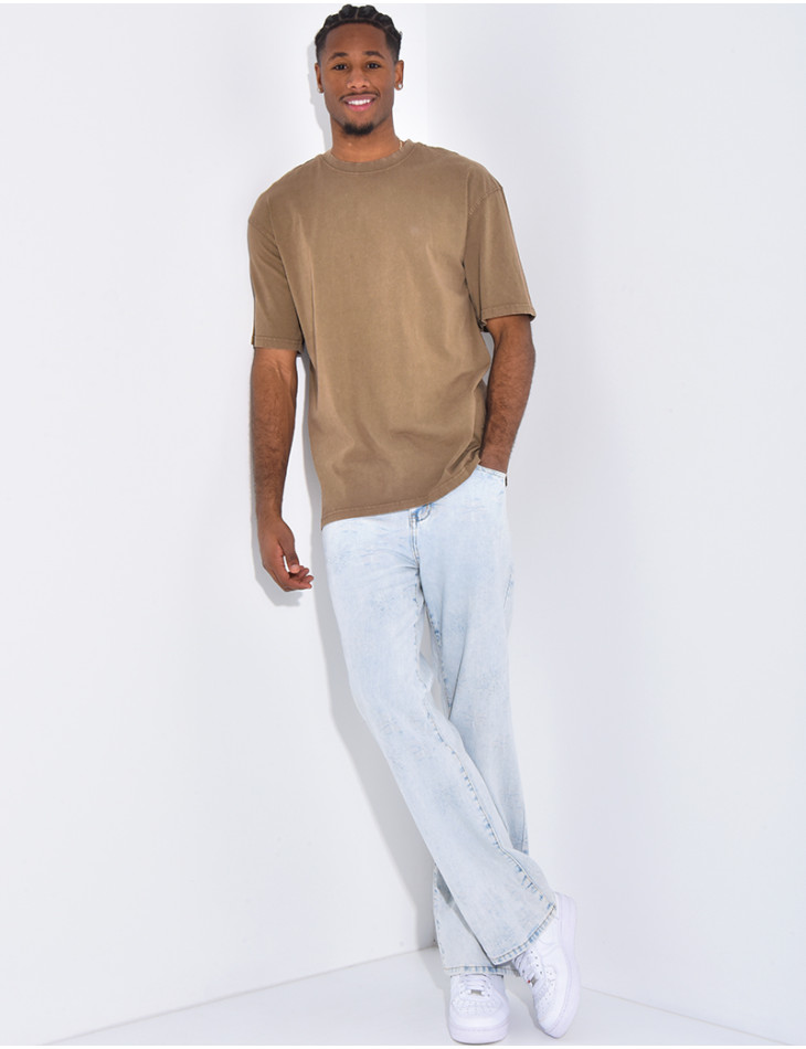 T-shirt washed oversize