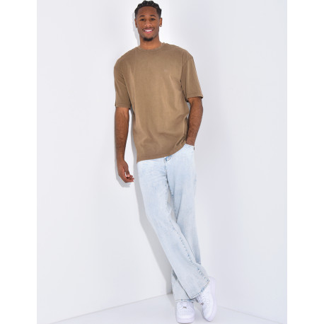 T-shirt washed oversize
