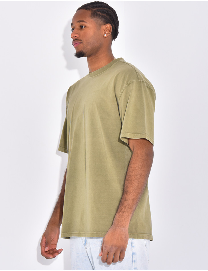 T-shirt washed oversize