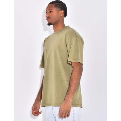 T-shirt washed oversize