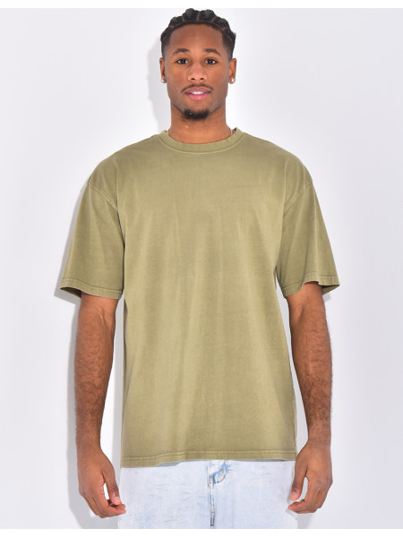 T-shirt washed oversize
