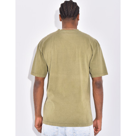 T-shirt washed oversize