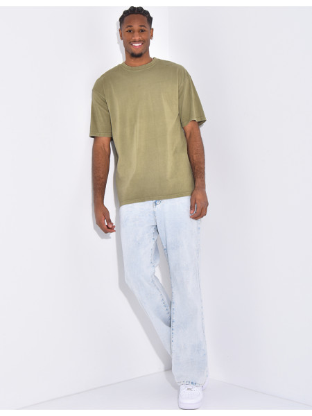 T-shirt washed oversize