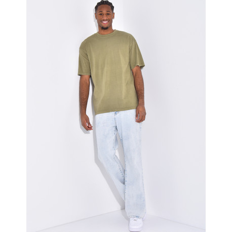 T-shirt washed oversize