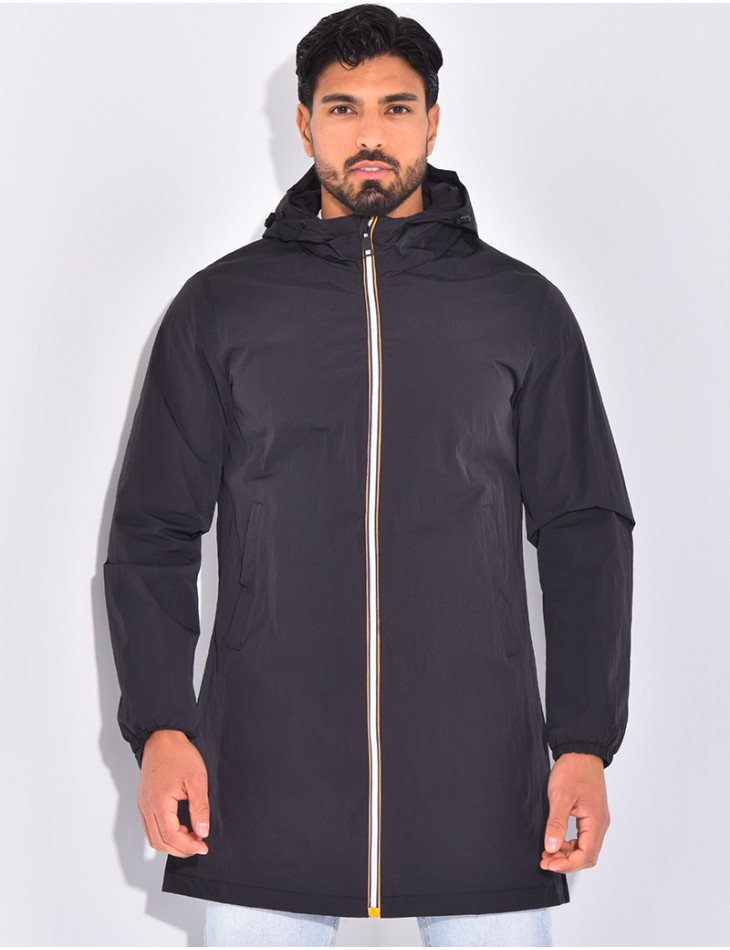 Lange Windjacke