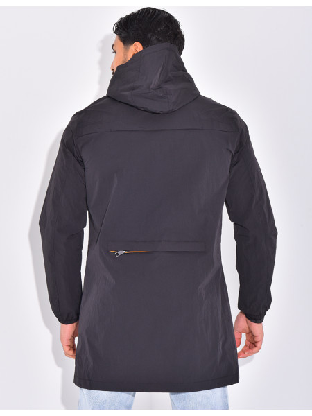 Veste coupe vent longue