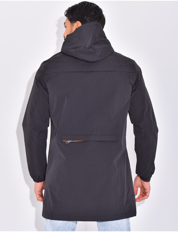 Veste coupe vent longue