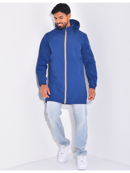 Long windbreaker jacket
