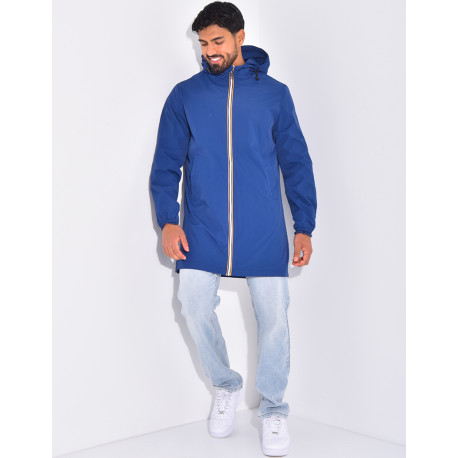 Long windbreaker jacket