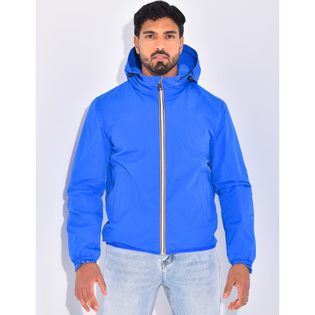 Short windbreaker jacket