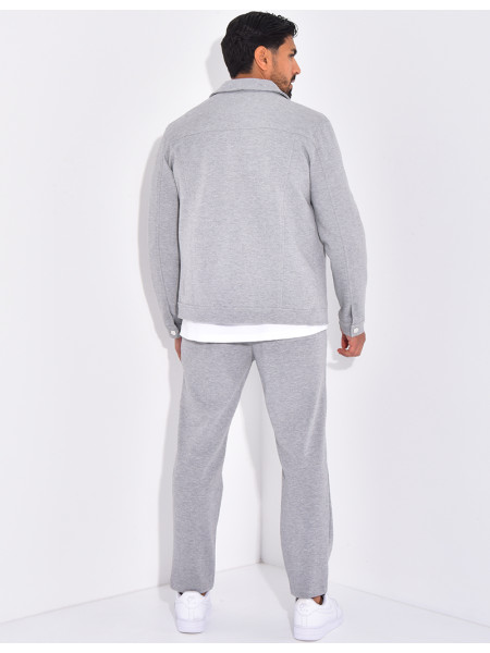 Ensemble pantalon et veste à poches