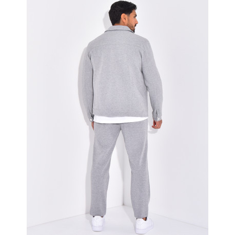 Ensemble pantalon et veste à poches