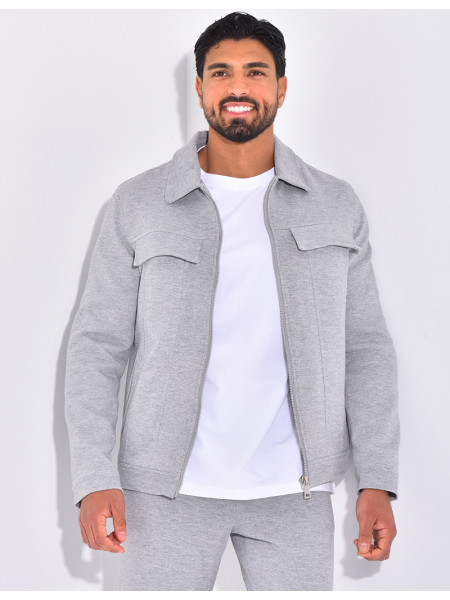 Ensemble pantalon et veste à poches