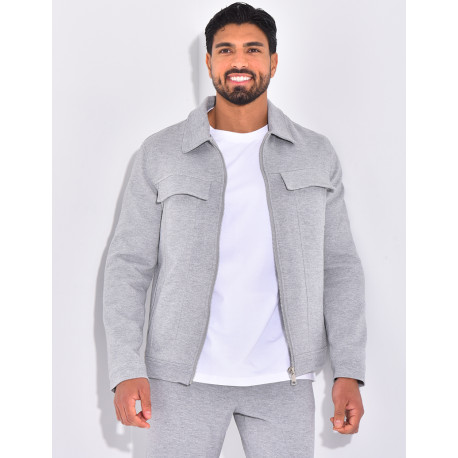 Ensemble pantalon et veste à poches