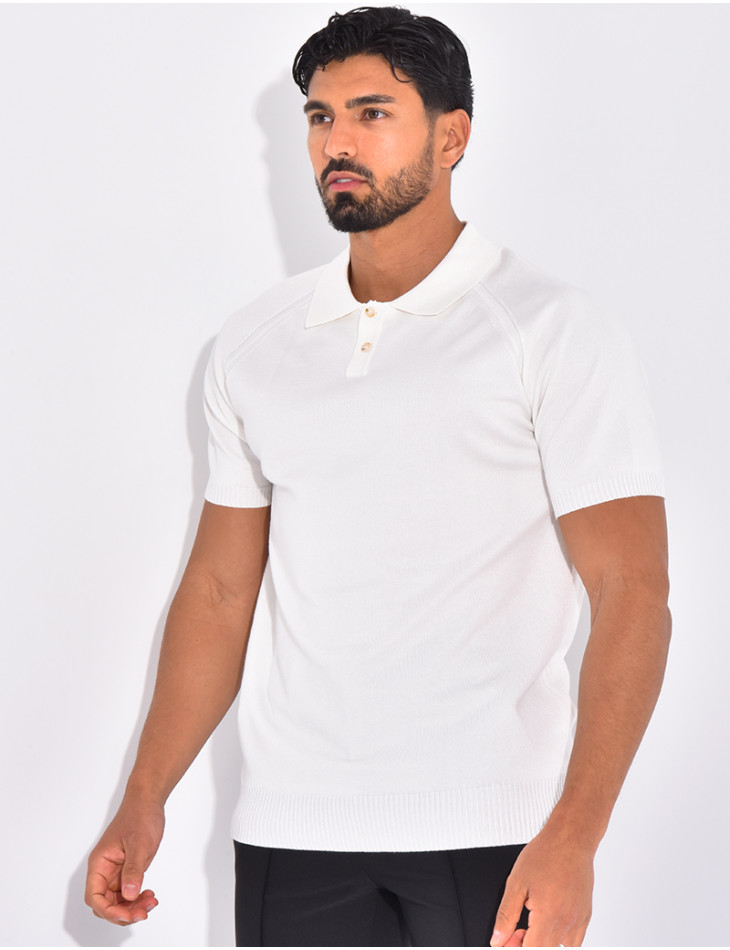 Poloshirt mit kurzen Ärmeln