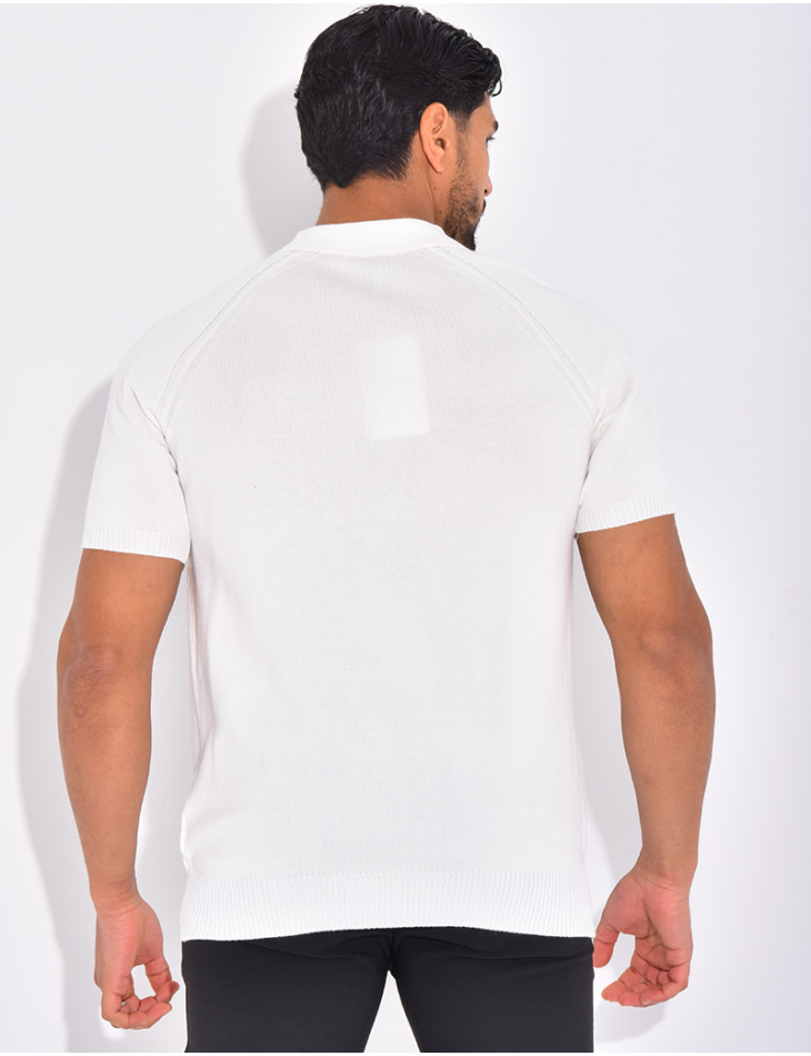 Poloshirt mit kurzen Ärmeln