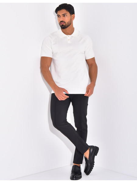 Poloshirt mit kurzen Ärmeln