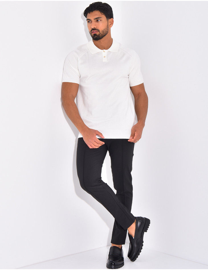 Poloshirt mit kurzen Ärmeln