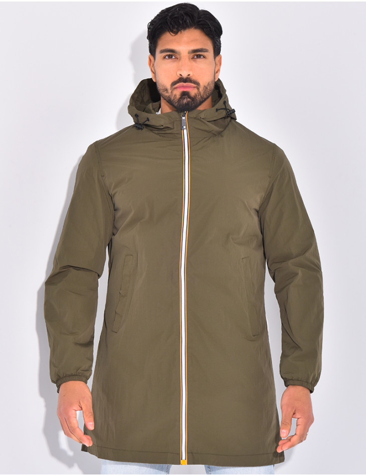 Lange Windjacke