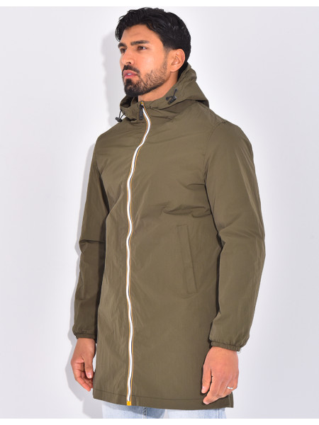 Long windbreaker jacket