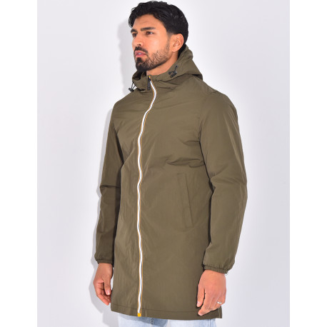 Long windbreaker jacket
